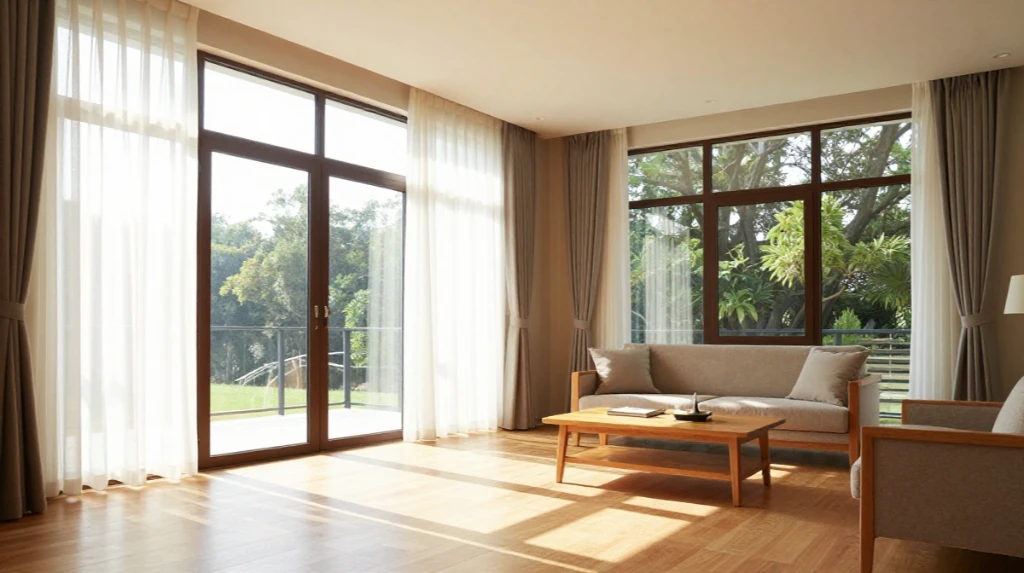 Floor to Ceiling Windows and Natural Light