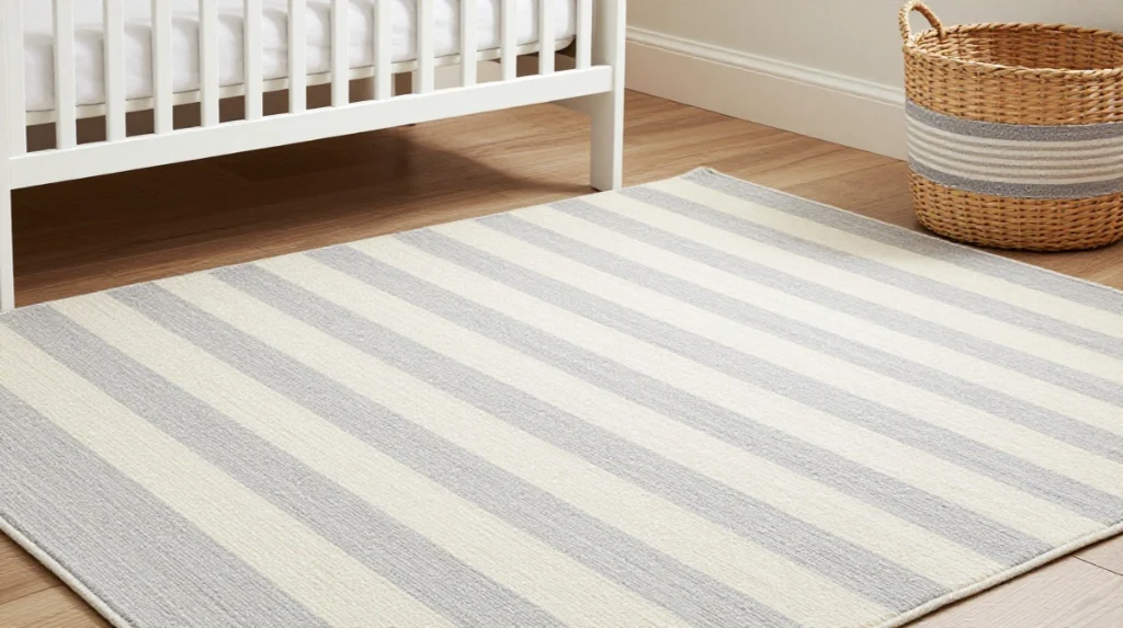 French Stripe Nursery Accents
