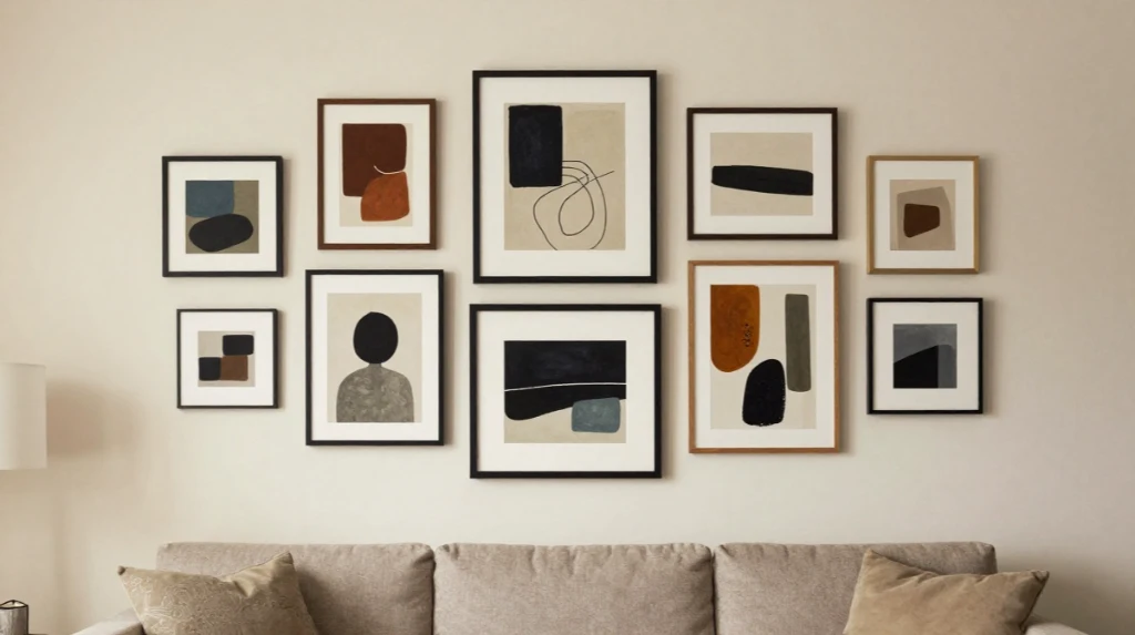 Gallery Walls and Abstract Art