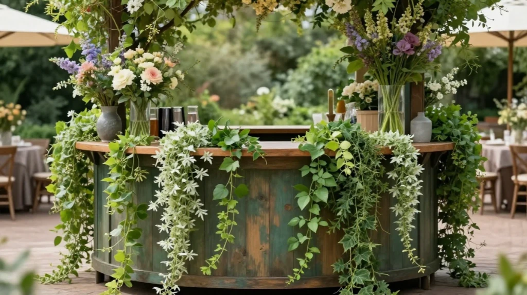 Garden-Style Flower Bar