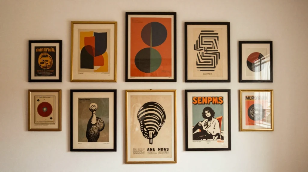 Hang Vintage Posters on Your Walls