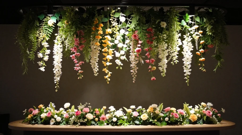 Hanging Flower Installation Bar