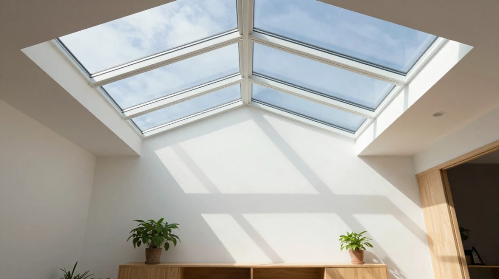 Install Skylights for Overhead Light