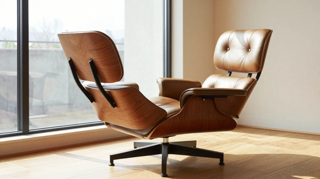 Invest in an Eames Lounge Chair or Similar Silhouette