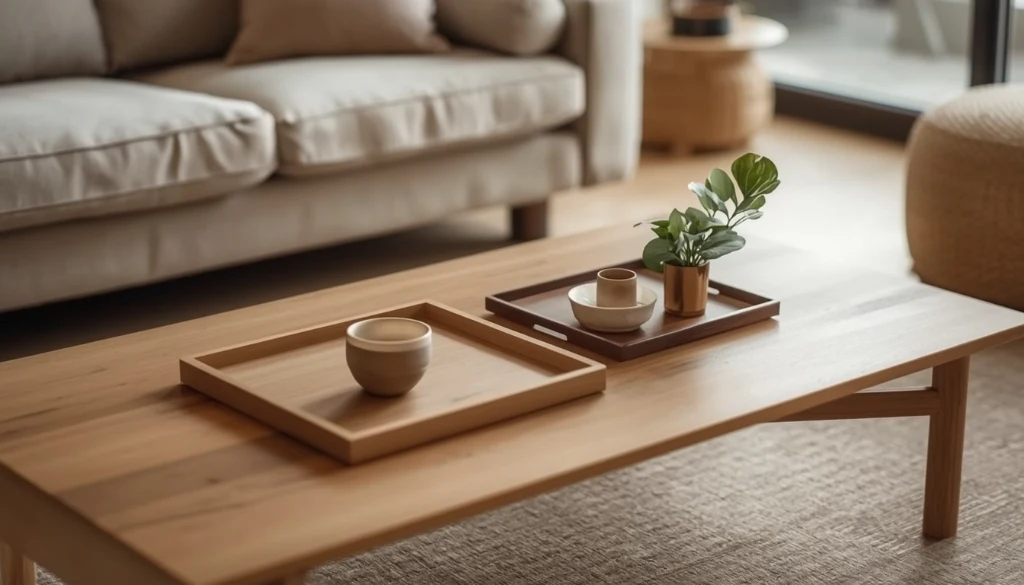 Japandi Coffee Table Styling