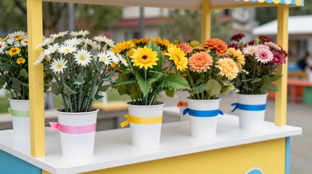 Kid-Friendly Flower Bar