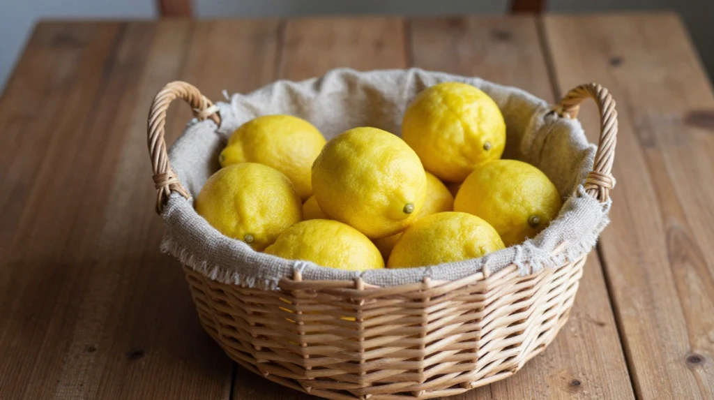 Lemon Basket Arrangement