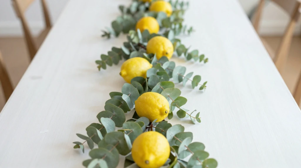 Lemon Eucalyptus Centerpiece