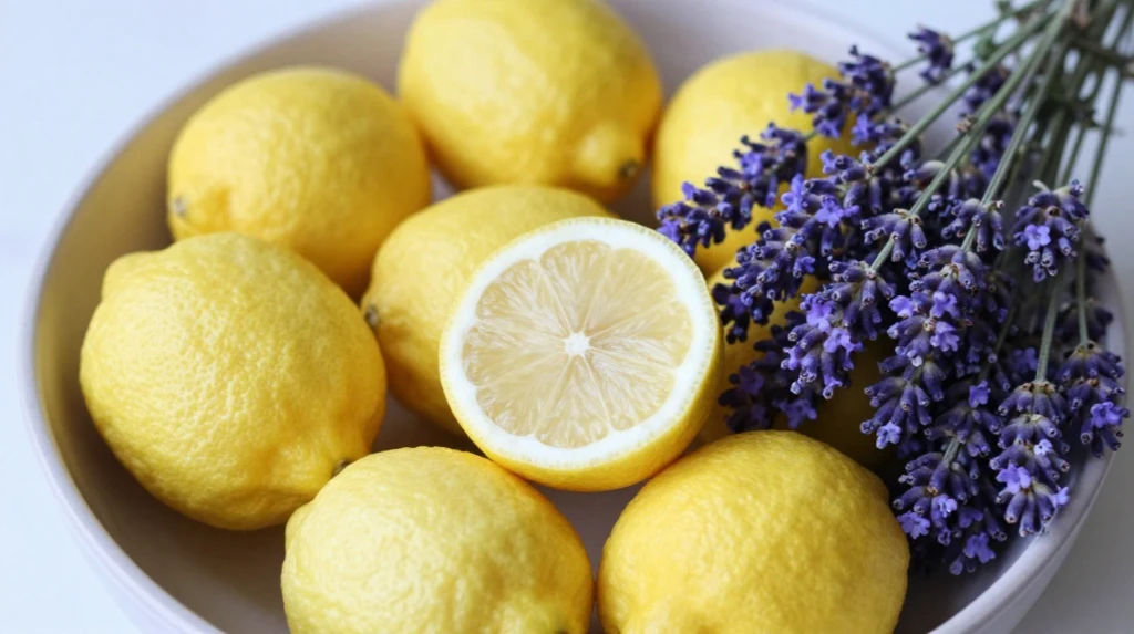 Lemon and Lavender Arrangement