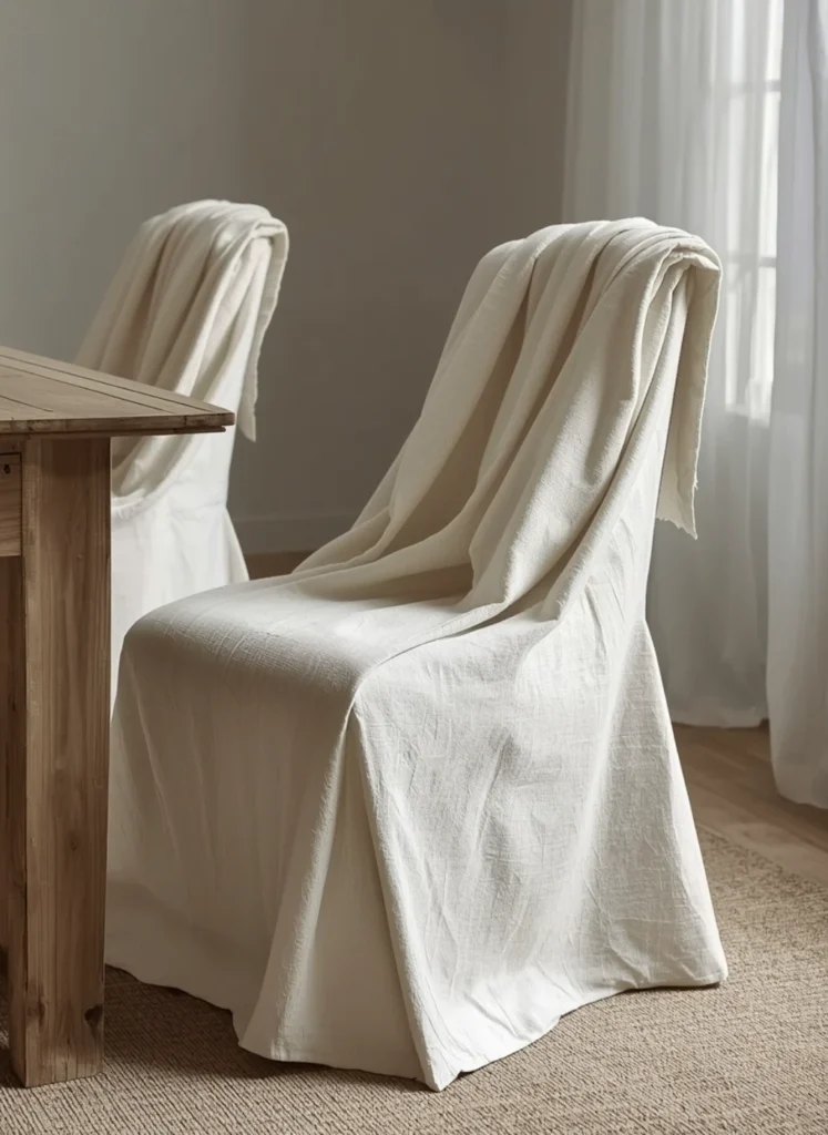 Linen Dining Chair Covers