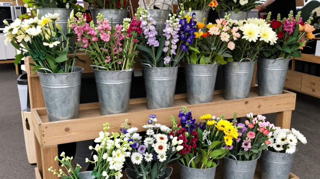 Market-Style Flower Bar