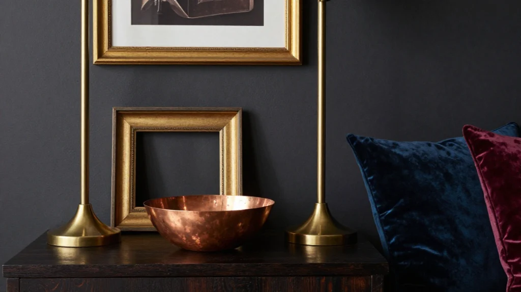 Mix Metallic Accents Thoughtfully