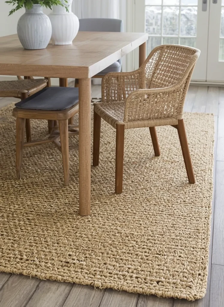 Natural Fiber Dining Rug