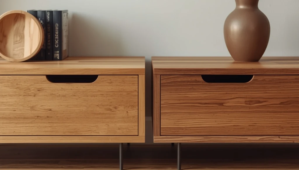 Natural Wood Furniture Choices