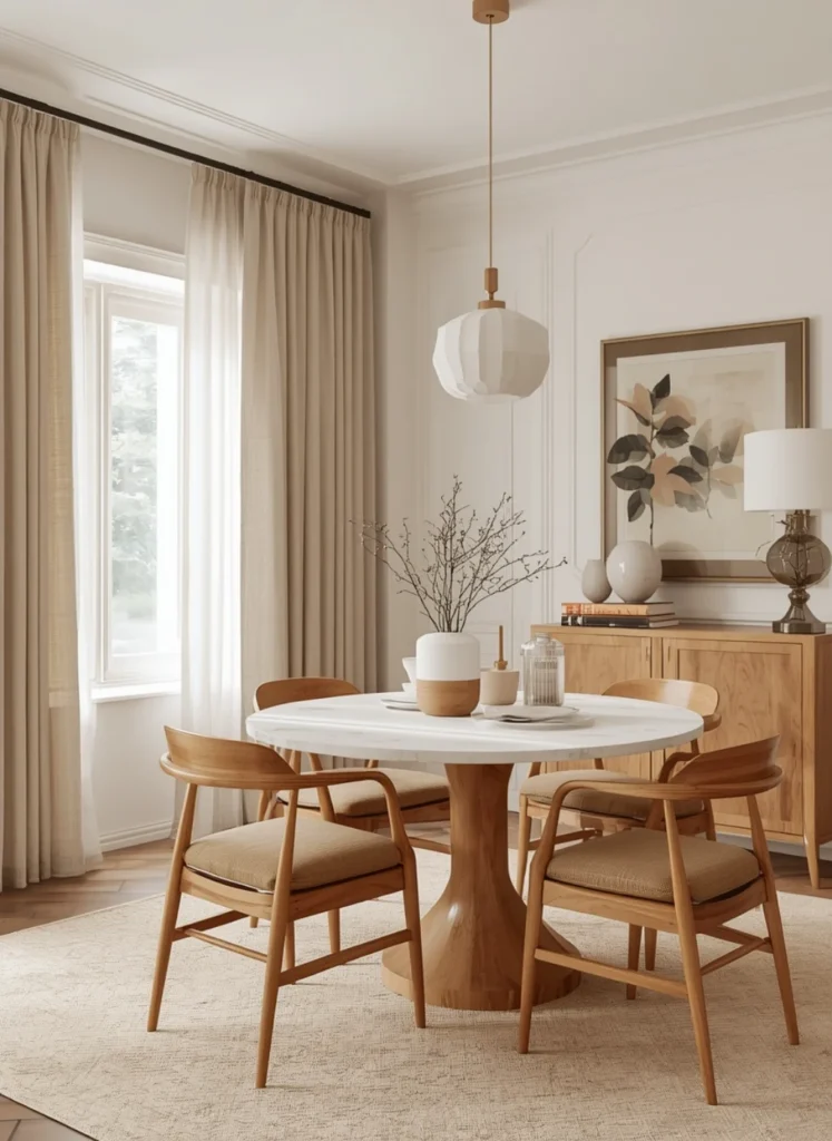 Neutral Dining Room Color Palette