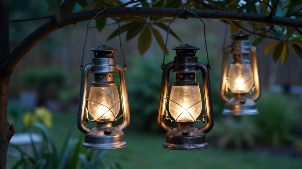 Old Lanterns for the Garden