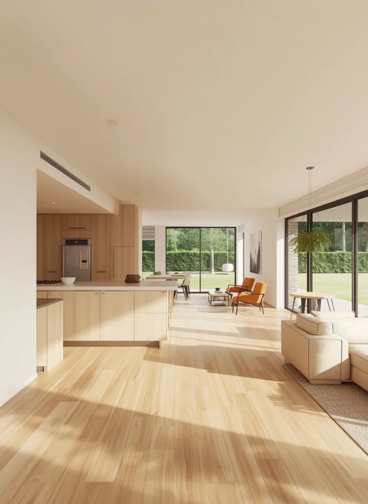 Open Kitchen Concept Layout