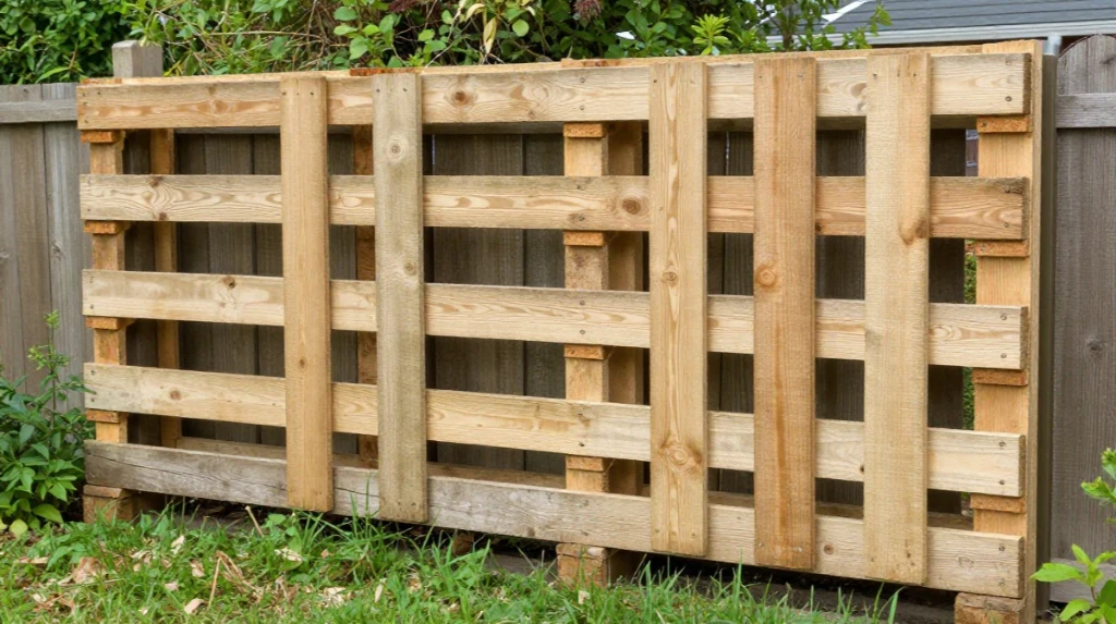 Pallet Fence Design