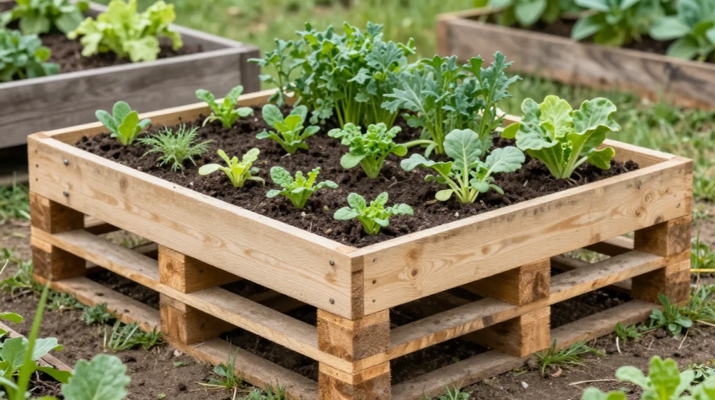 Pallet Garden Beds