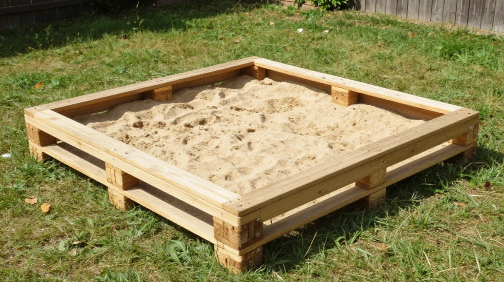 Pallet Kids Sandbox