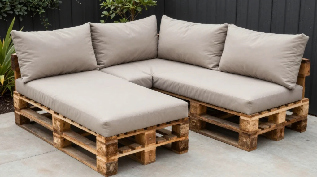 Pallet Sectional Sofa