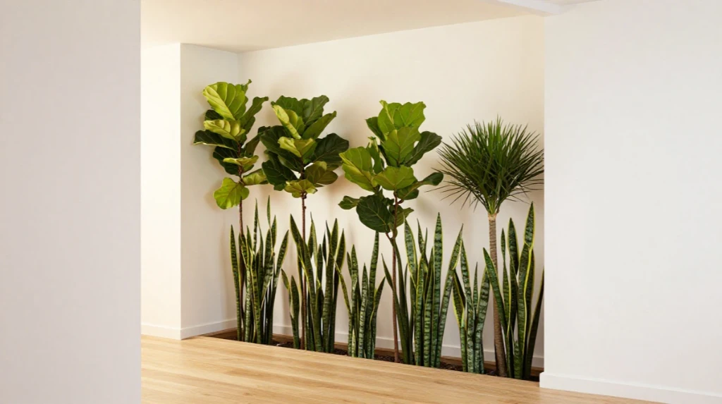 Plant Divider for the Entryway