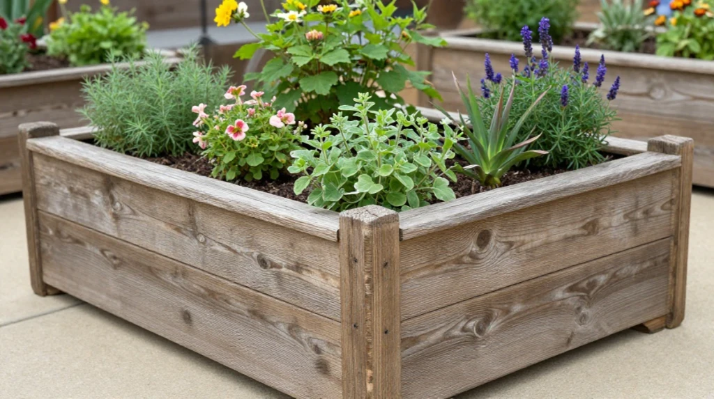 Reclaimed Wood Garden Decor