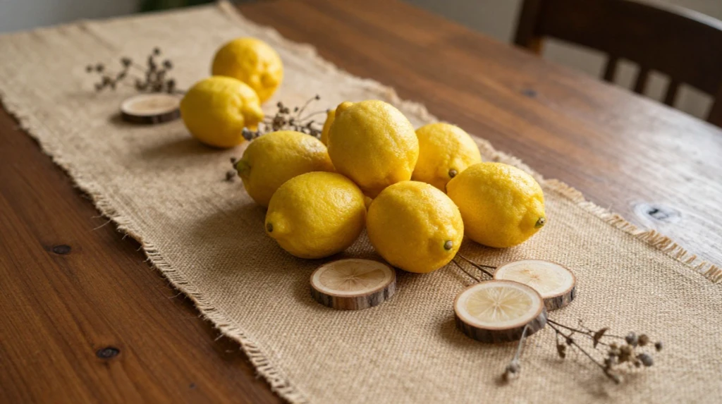 Rustic Lemon Centerpiece