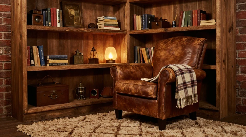 Rustic Reading Nook