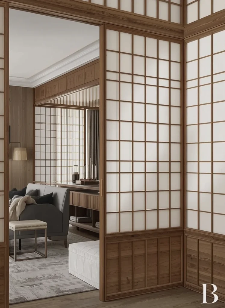 Shoji-Inspired Screen Dividers