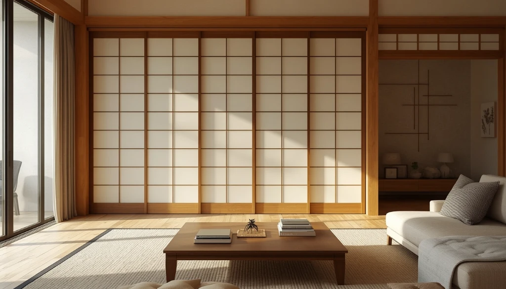 Shoji Screen Inspired Elements