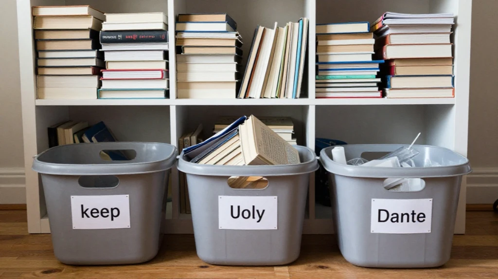 Sort and Declutter Before You Style