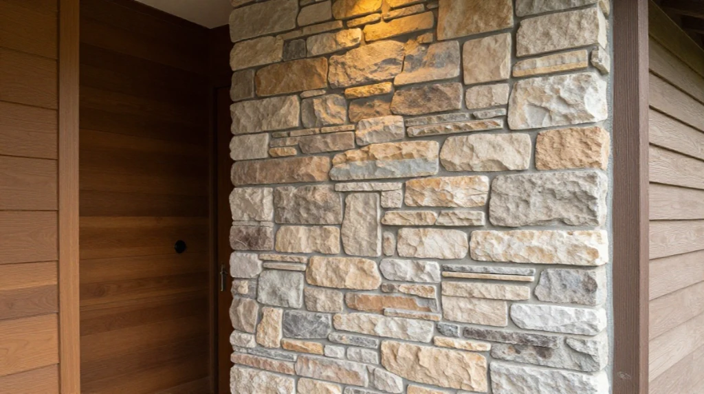 Stone Veneer Accent Walls