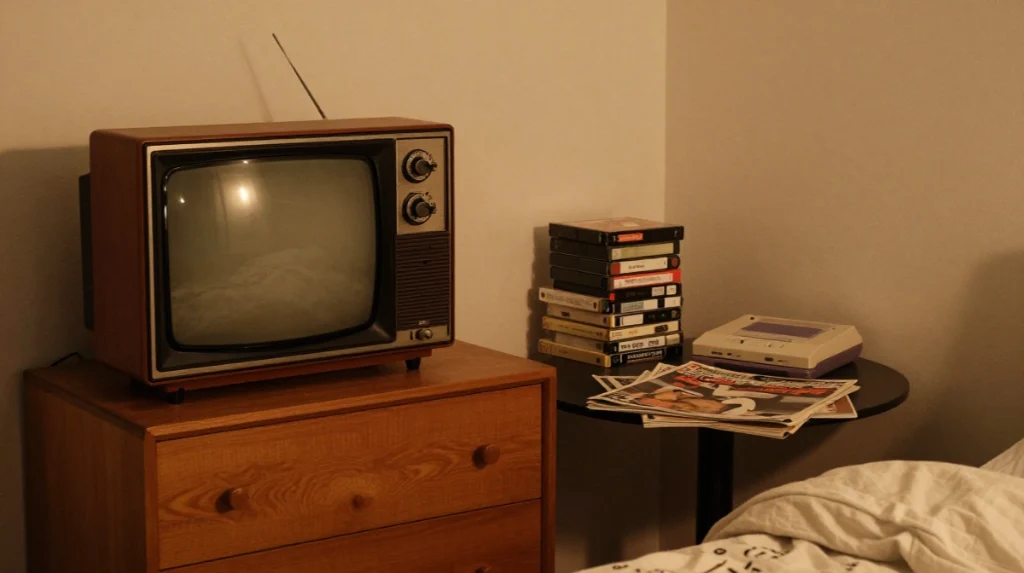 Style a Retro TV Bedroom Corner