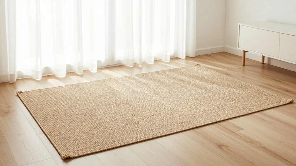 Swap Your Rug for Something Light and Natural
