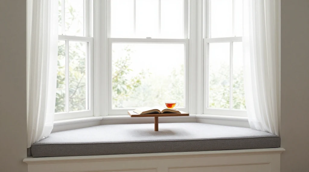 The Classic Window Seat Reading Area