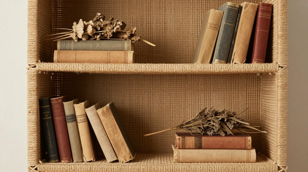 Try a Bohemian Bookshelf Style