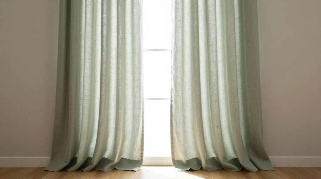 Use Curtains to Add Softness