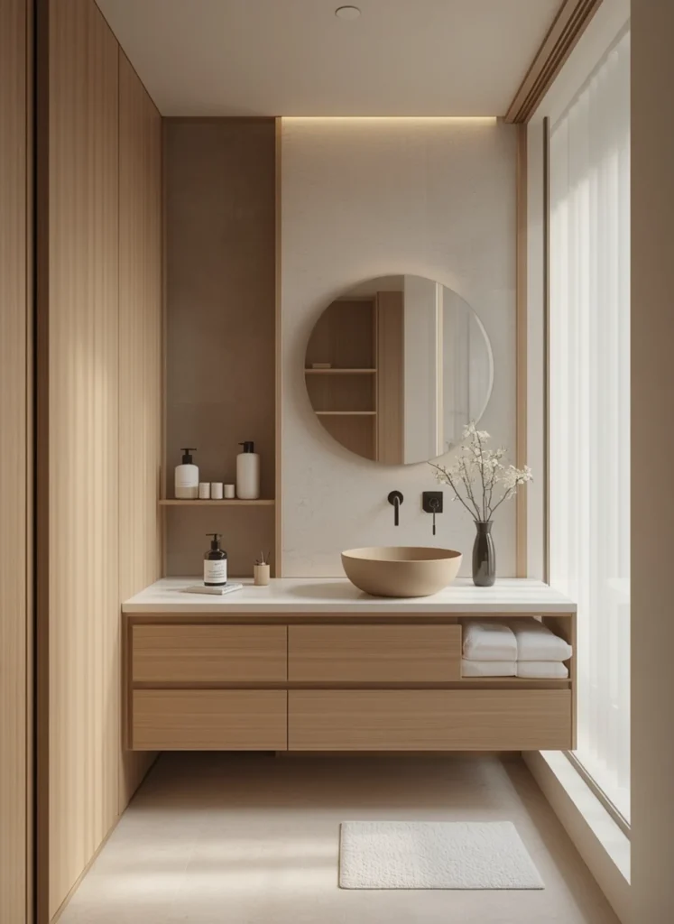 What Is Japandi Bathroom Design