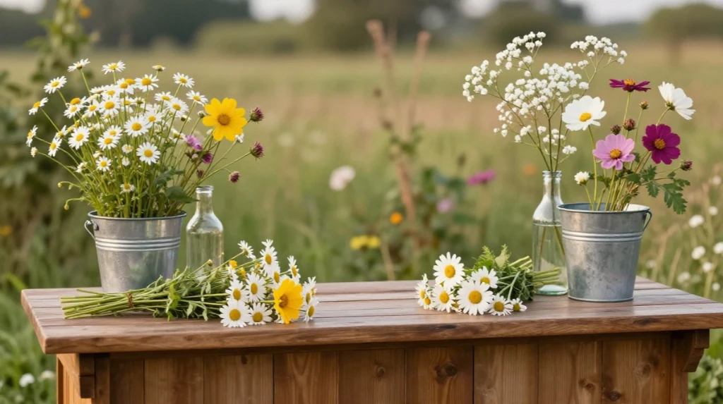 Wildflower Bar Setup