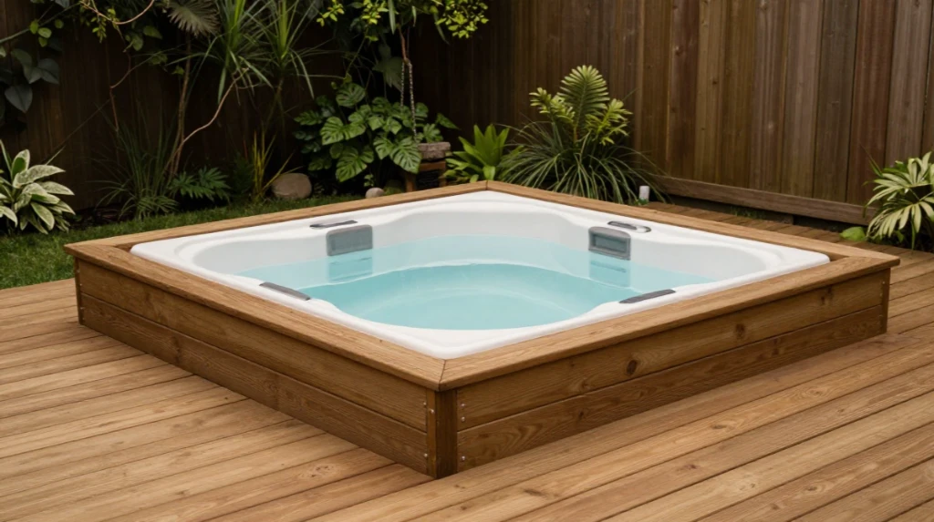 Wooden Deck Surround for a Natural Look
