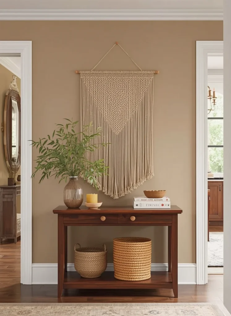 Woven Wall Hanging Entryway Accents
